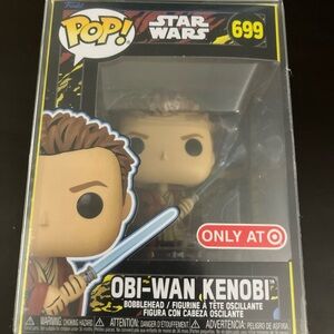 Funko Pop! Star Wars Obi-Wan Kenobi Vinyl Figure - Brown, Tan, Blue